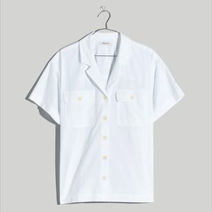 Madewell Signature poplin camp 🏕️ shirt - Medium